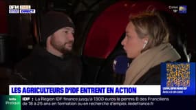 Les agriculteurs d'Ile-de-France entrent en action