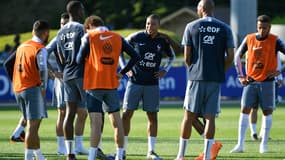 Les Bleus à l'entraînement