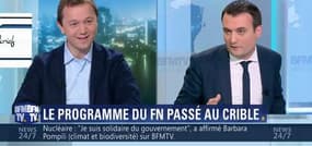 Florian Philippot face à Maël de Calan: Le programme du FN passé au crible (1/2)