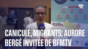  Canicule, principal retrouvé mort, migrants: Aurore Bergé réagit à l'actualité sur BFMTV