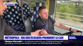 Métropole d'Aix-Marseille-Provence: 100.000 écoliers prennent le bus scolaire