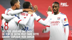 OL : "Les joueurs ont envie de voir ce qu'on peut faire cette saison" explique Rudi Garcia