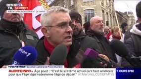 Yves Veyrier (FO) sur la réforme des retraites: "Ce régime unique par point est dangereux"