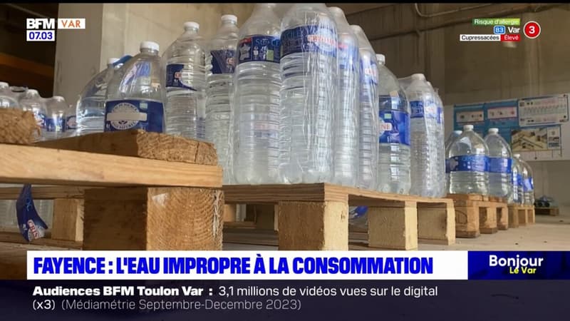 Pays de Fayence: l'eau du robinet impropre à la consommation dans sept communes