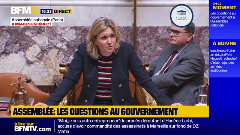 La séance de questions au gouvernement brièvement perturbée par un homme dans le public