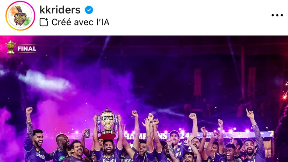 La publication labellisée IA