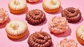 Les pâtisseries signées Nina Métayer au Café de la Rose par Lancôme 