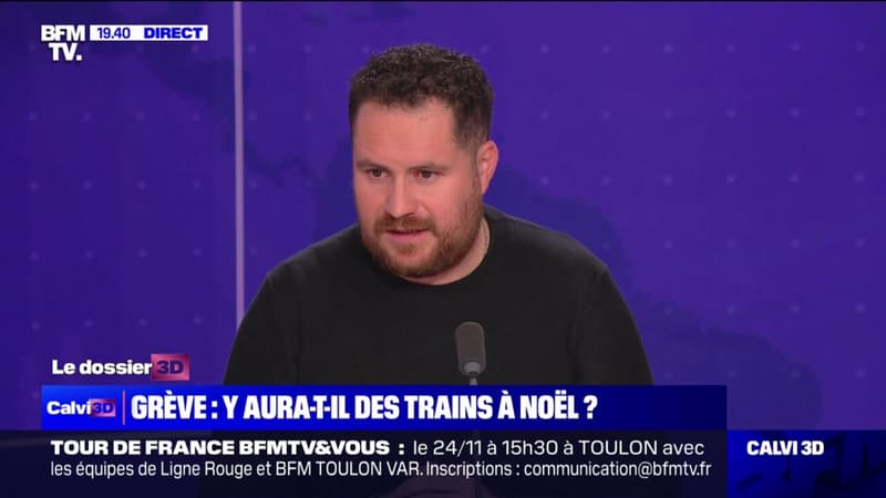 Menace de grève SNCF à Noël: 