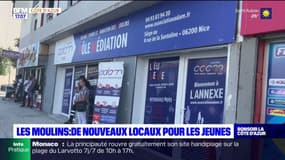 Nice: les nouveaux locaux de l'association ADAM pour les jeunes des Moulins