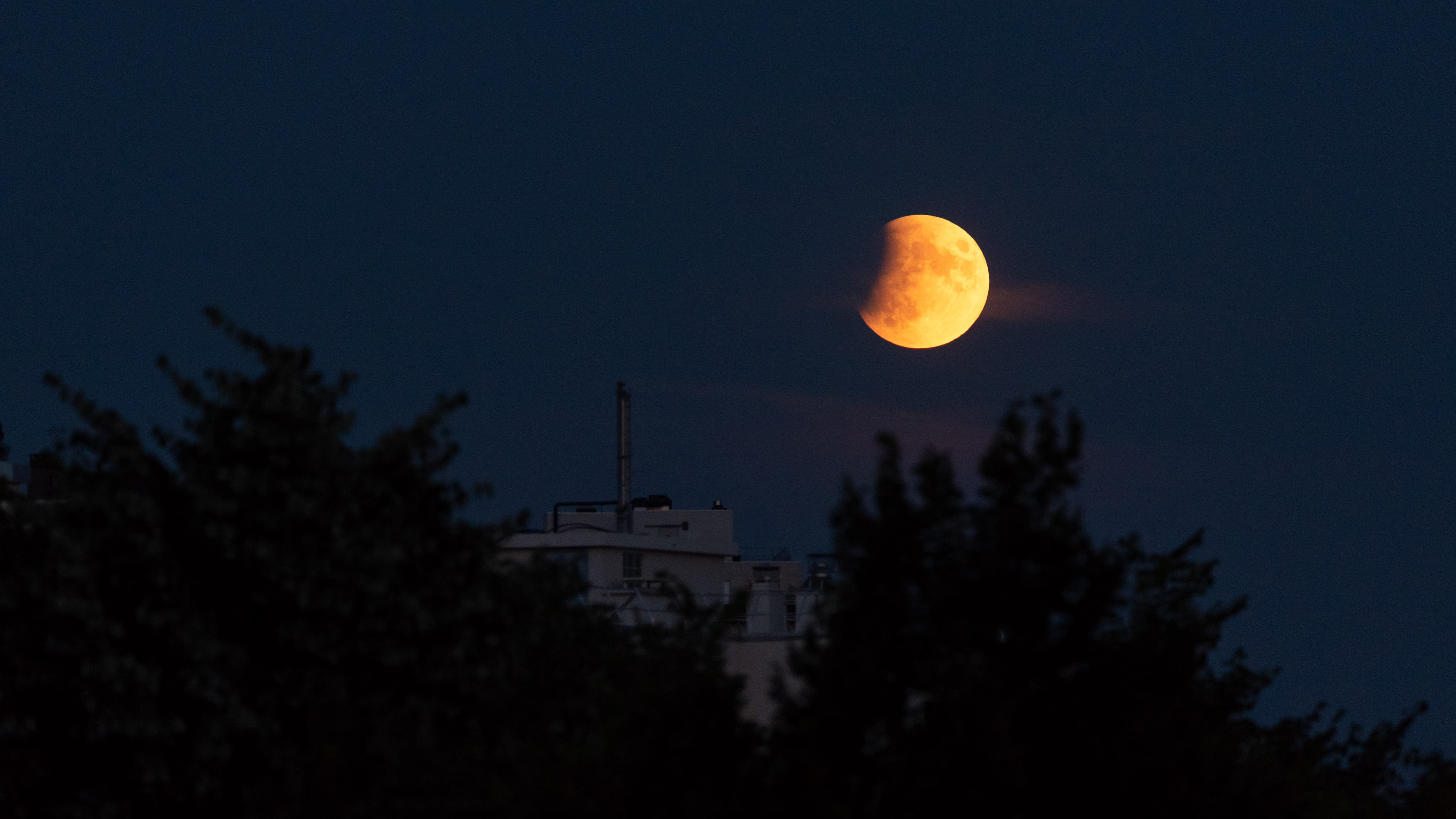 Éclipse de lune du 16 juillet 2019 Éclipse de lune du 16 juillet 2019