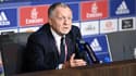 Jean-Michel Aulas face à la presse après OL-OM