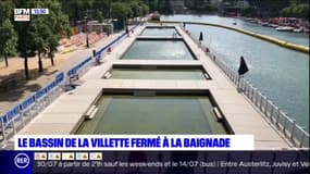 Paris: le bassin de la Villette fermé à la baignade ce mardi