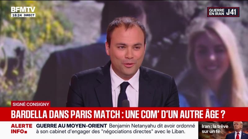 SIGNÉ CONSIGNY - Jordan Bardella dans Paris Match: Pas besoin d'être enquêteur à la police judiciaire pour se rendre compte que c'est une mise en scène, estime Charles Consigny