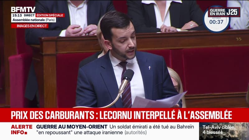 "Quand allez-vous baisser les prix de l'énergie?": Jean-Philippe Tanguy (RN) interpelle le gouvernement