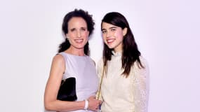 Andie McDowell et sa fille Margaret Qualley en septembre 2019