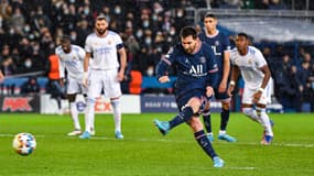 Le penalty de Lionel Messi face au Real Madrid le 15 février 2022