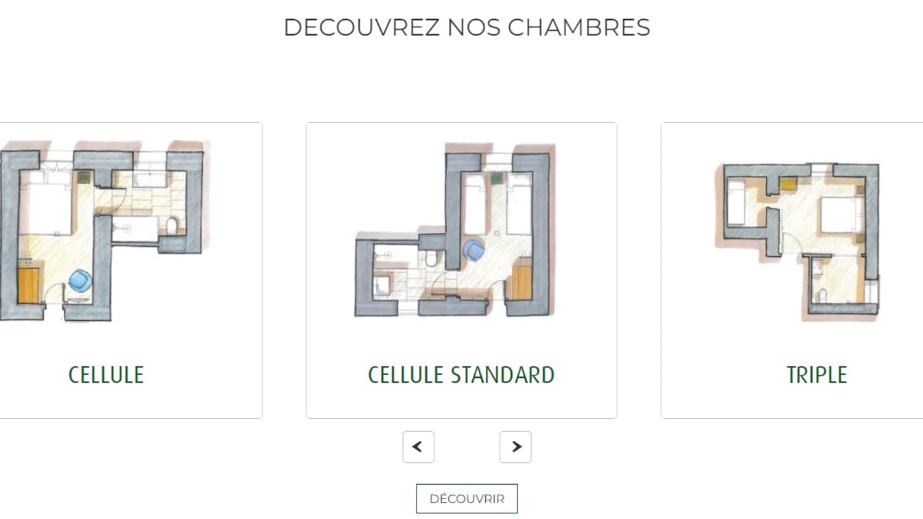 L'Hôtel La Prison de Béziers propose de dormir dans des "cellules" réaménagées en chambres. L'Hôtel La Prison de Béziers propose de dormir dans des "cellules" réaménagées en chambres.