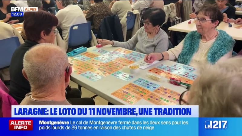 Laragne-Montéglin: le loto du 11-Novembre, une tradition qui perdure