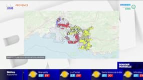 Bouches-du-Rhône: sept massifs fermés en raison du risque d'incendie