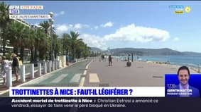 Trottinettes à Nice: faut-il légiférer? 