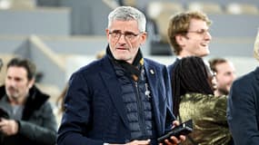 Gilles Moretton, président de la FFT, à Roland-Garros en novembre 2023