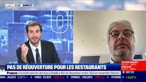 Hubert Jan (UMIH Restauration) : Pas de réouverture pour les restaurants - 06/01