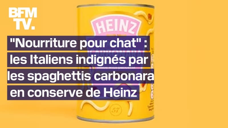 Royaume-Uni: des spaghettis à la carbonara en conserve vendues par Heinz indignent les Italiens