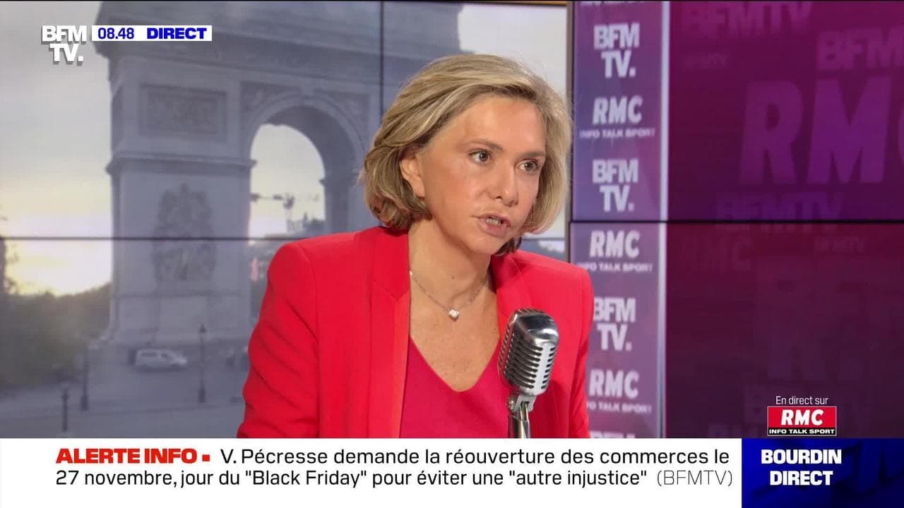 Pecresse Bourdin La France Dans Les Yeux Valérie Pécresse face à Jean-Jacques Bourdin en direct - 16/11