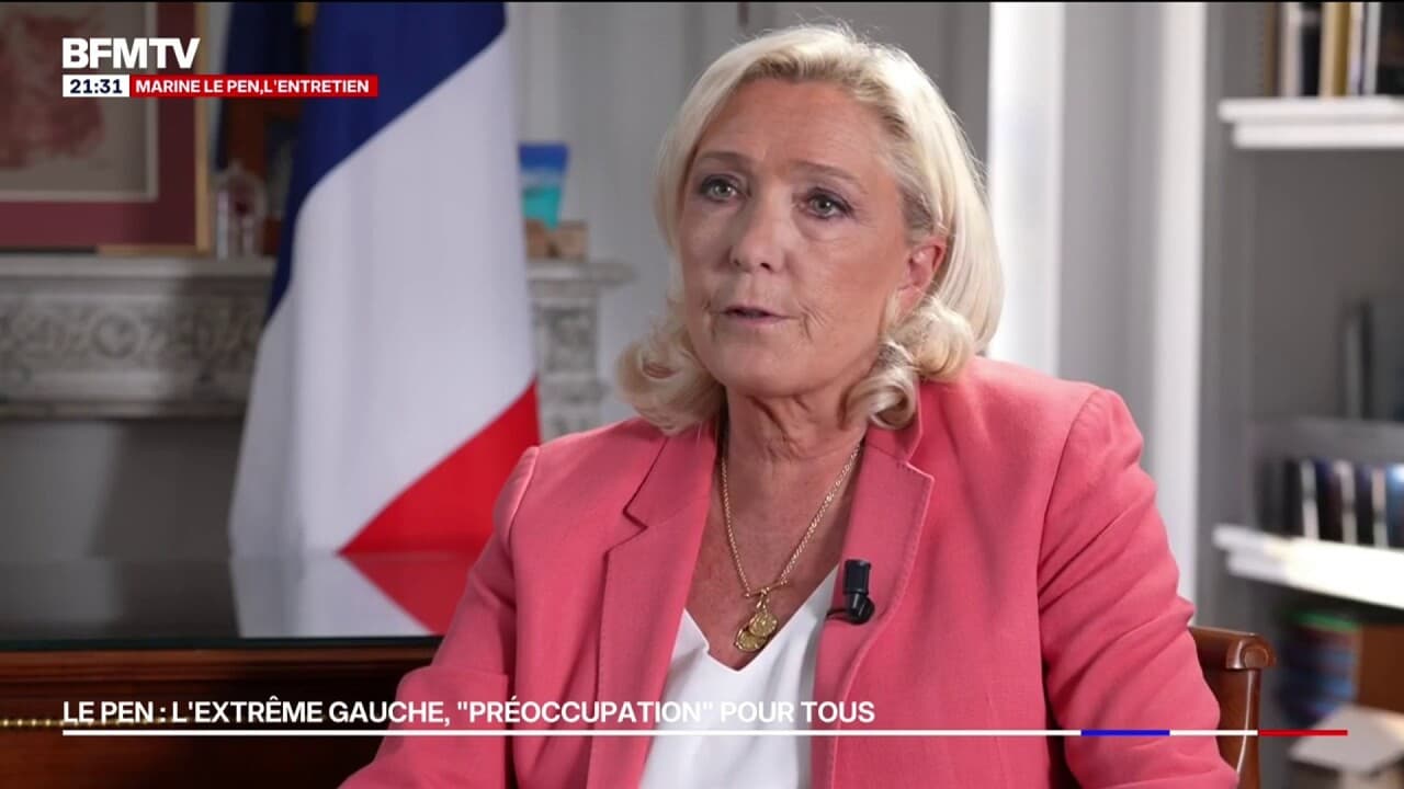Marine Le Pen juge "brutale" la réponse du gouvernement aux propos de l'ambassadeur des États-Unis Kép