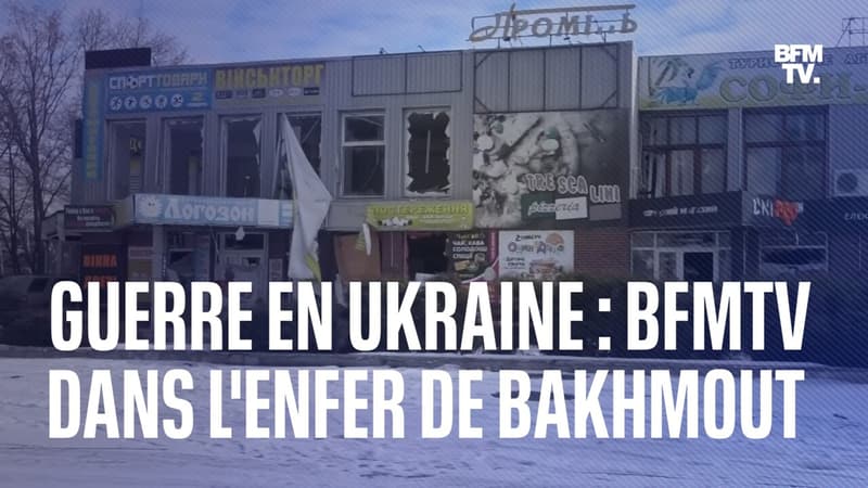 Ville déserte et constamment bombardée: nos reporters racontent l'enfer de Bakhmout en Ukraine