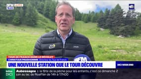 Les équipes du Tour de France en repérage à la station du SuperDévoluy