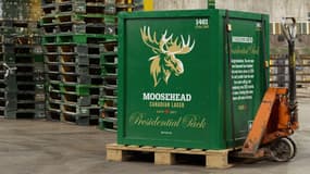 Le "pack présidentiel" mis en vente par la brasserie canadienne Moosehead (photo d'illustration).