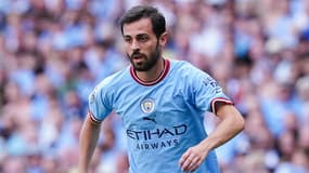 Bernardo Silva avec Manchester City, le 13 août 2022