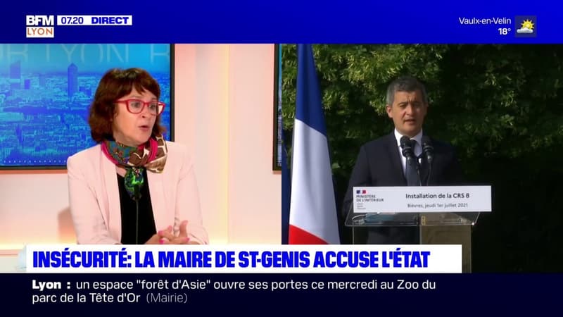 Insécurité: "La réponse du tout sécuritaire elle n'est pas satisfaisante" pour Marylène Millet, maire de Saint-Genis-Laval