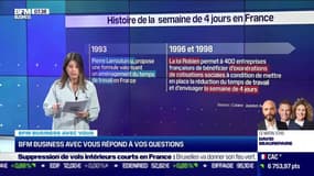 BFM Business avec vous : Histoire de la semaine de 4 jours en France - 02/12