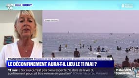 "Si nous voulons attirer cet été, il nous faut les plages", estime la présidente de Var Tourisme