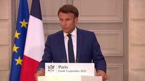 Emmanuel Macron annonce des accords franco-allemands sur l'énergie. 
