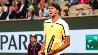 Alexander Zverev en demi-finale de Roland-Garros, 7 juin 2024