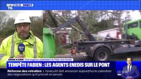 Tempête Fabien : les agents Enedis sur le pont - 23/12