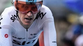 La combinaison de Sky, ici Geraint Thomas