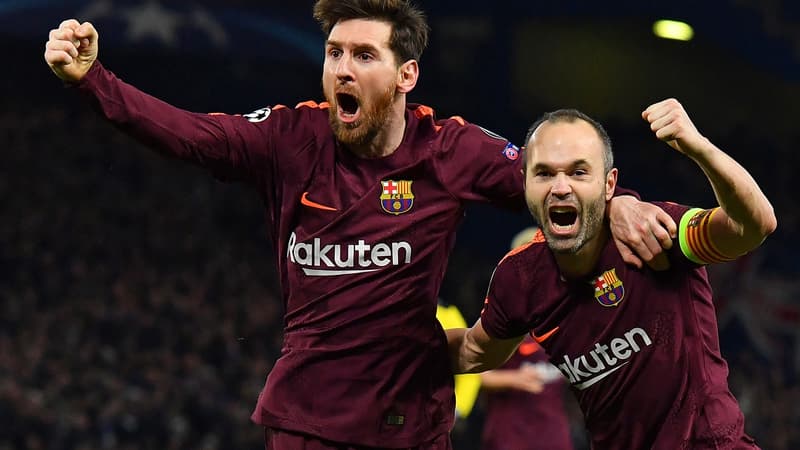 Lionel Messi &amp; Andrès Iniesta