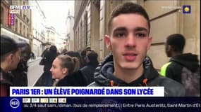 Un élève poignardé dans un lycée du 1er arrondissement de Paris