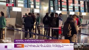 Retour à Paris pour les supporters français à Doha
