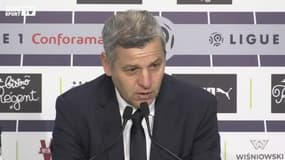 Genesio : "Déçu de cette défaite"