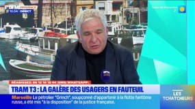 Tram T3 : la galère des usagers en fauteuil. Les Tchatcheurs