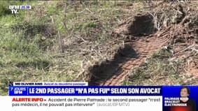 Le passager avant de Pierre Palmade "n'a pas compris ce qui s'était passé" lors de l'accident, raconte son avocat, Me Olivier Ang