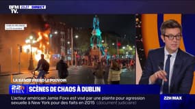 Irlande: scène de chaos à Dublin à la suite d'une rumeur sur l'origine présumée de l'auteur d'une attaque au couteau qui a fait cinq blessés, dont trois enfants