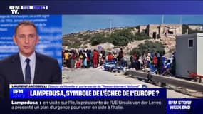 Laurent Jacobelli: "Il n'y a pas de place pour les clandestins en Europe, et particulièrement en France"