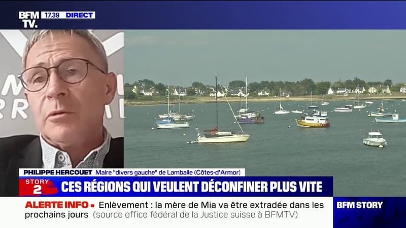 Philippe Hercouet, maire DVG de Lamballe: Nous avons une incidence plus faible, nous nous sentons prêt pour déconfiner rapidement