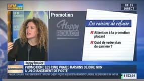 Happy Boulot: Les cinq bonnes raisons de dire non à une promotion - 26/10